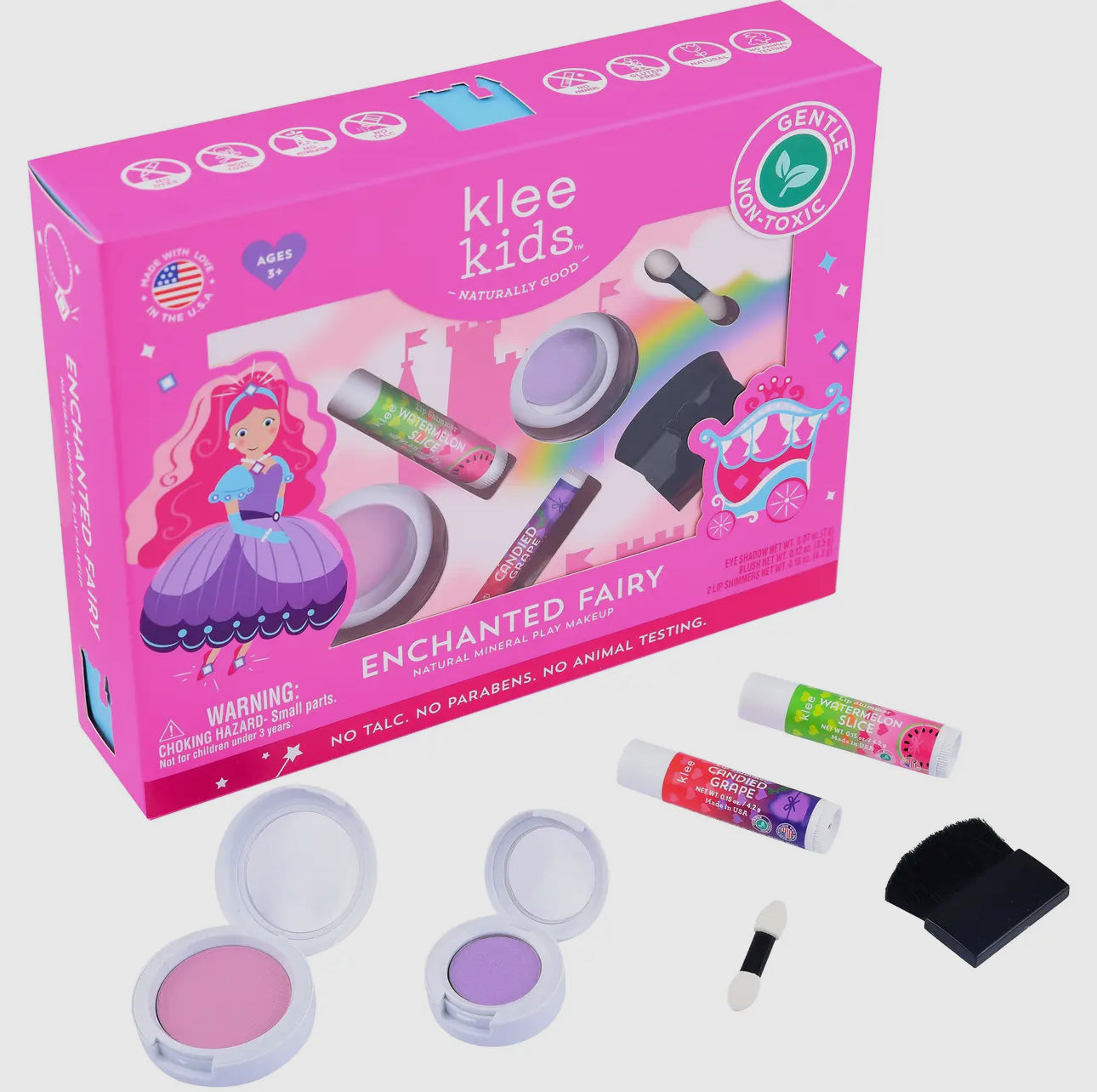 Enchanted Fairy- Klee Kids Natural Play Makeup Kit 4pc-Enchanted Fairy