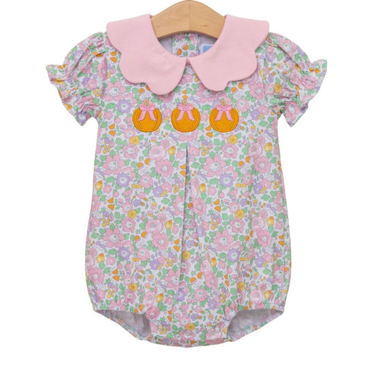 Pumpkin Floral Bubble