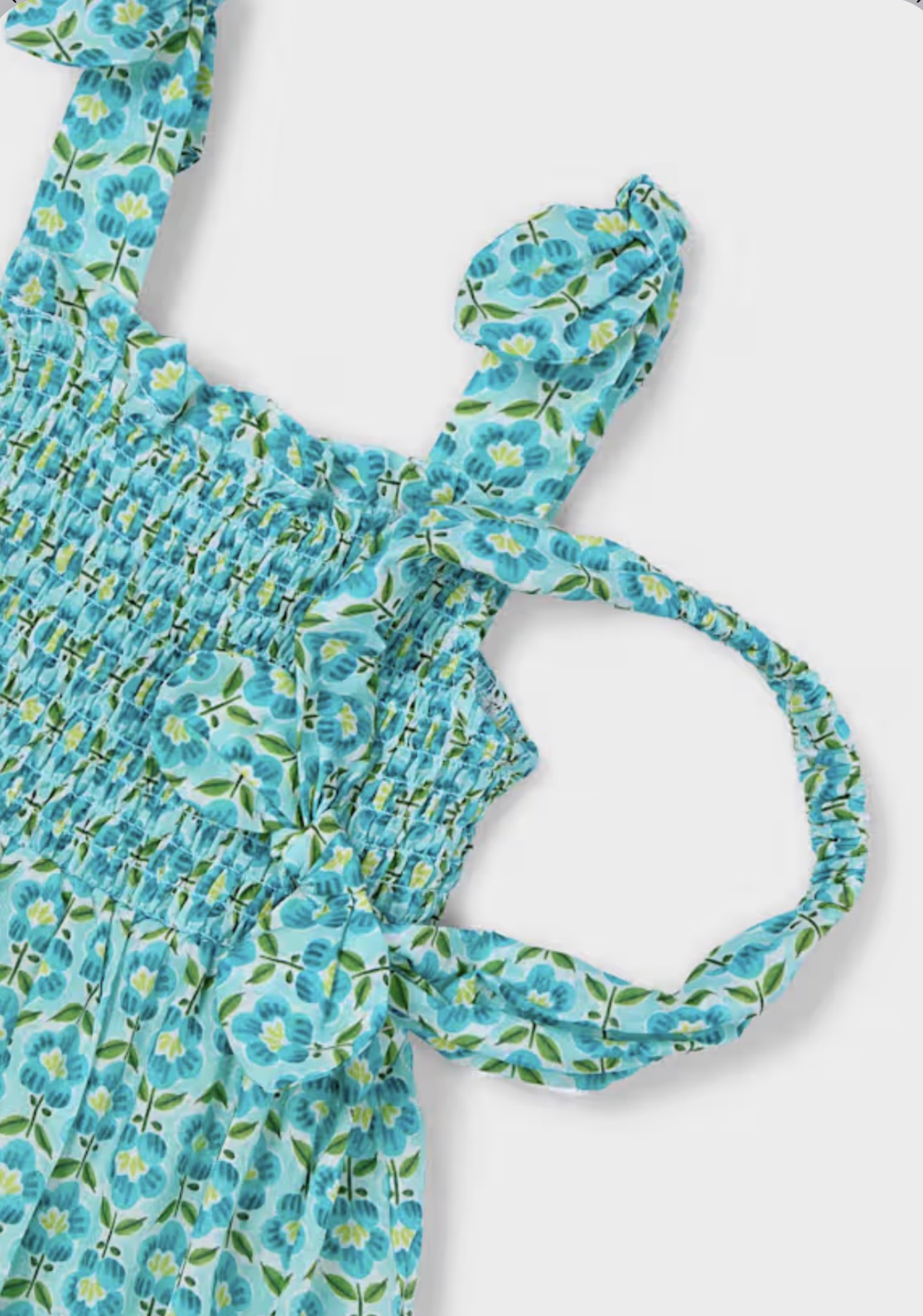 Ocean- Girl Printed Dress with Headband