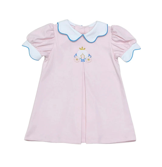 Carriage Ella Dress, Pink Knit