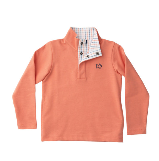 Boys Sport Snap Pullover