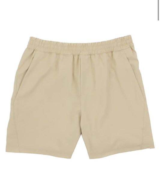 Boys Court Short-Khaki