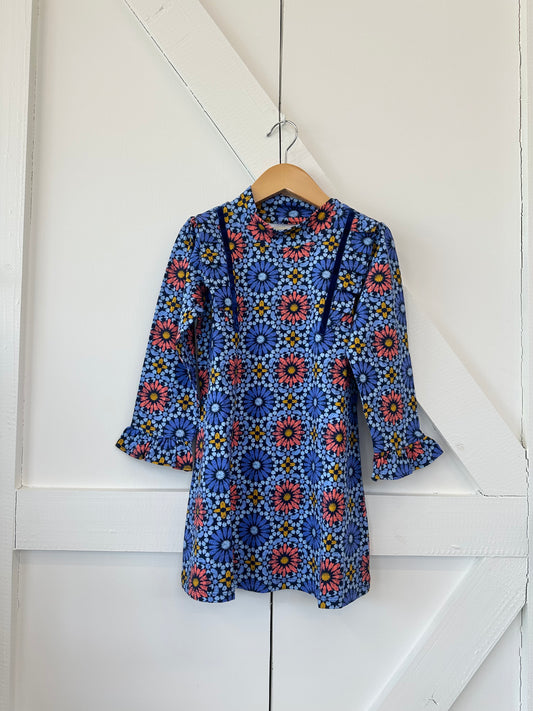 Blue Kaleidoscope Dress