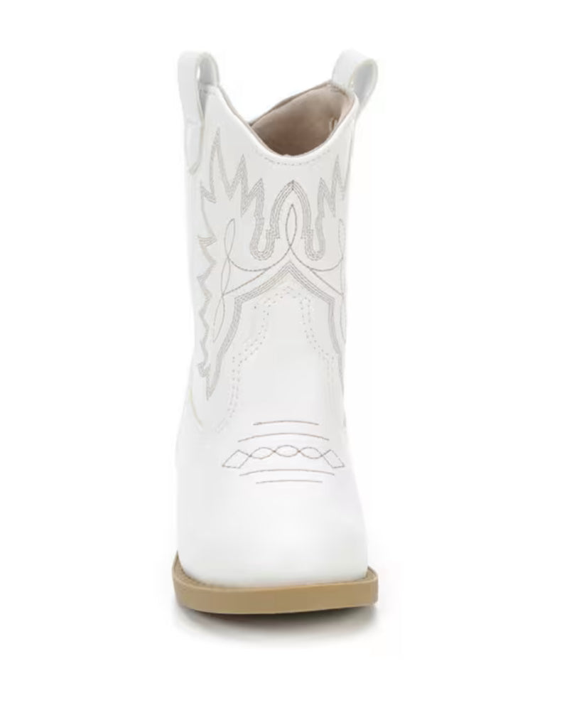 White Cowboy Boots