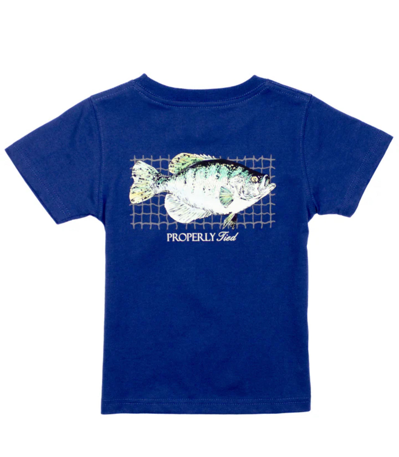 Boys Crappie SS River Blue