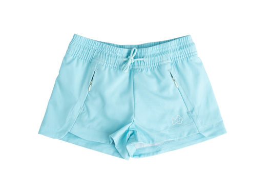 Girls' Beach Cruiser Short- Aruba Blue