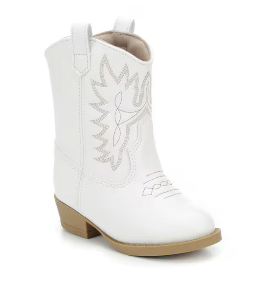 White Cowboy Boots