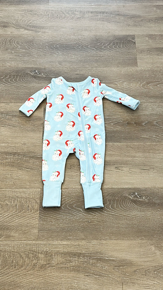 Blue Butterknit Layette