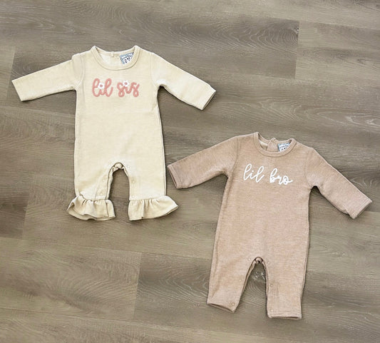 Lil Bro Boys Romper