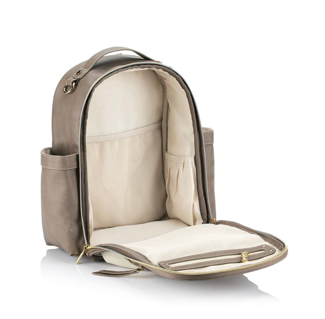 Vanilla Latte Itzy Mini Diaper Bag Backpack