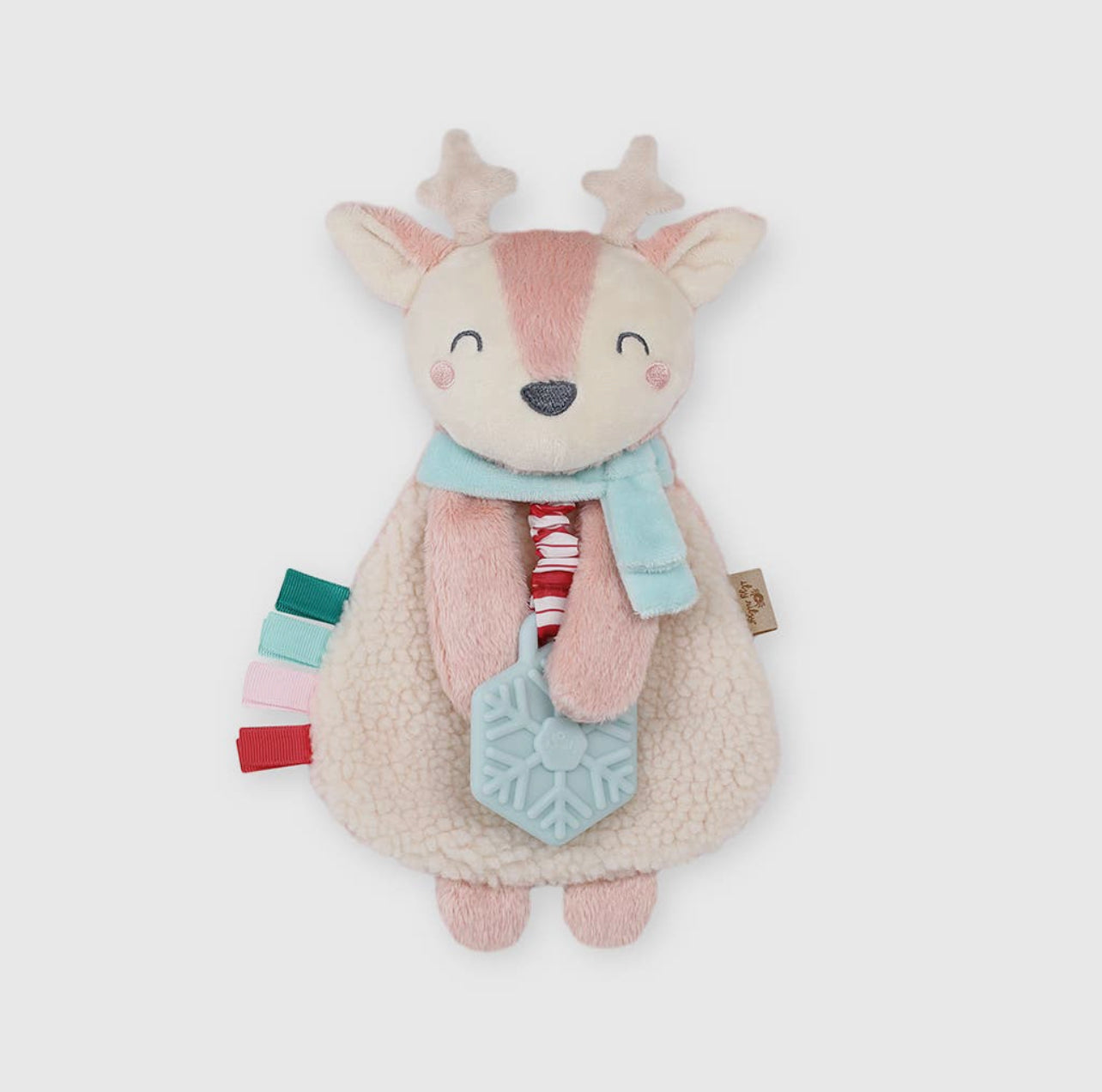 Holiday Itzy Lovey Plush and Teether Toy