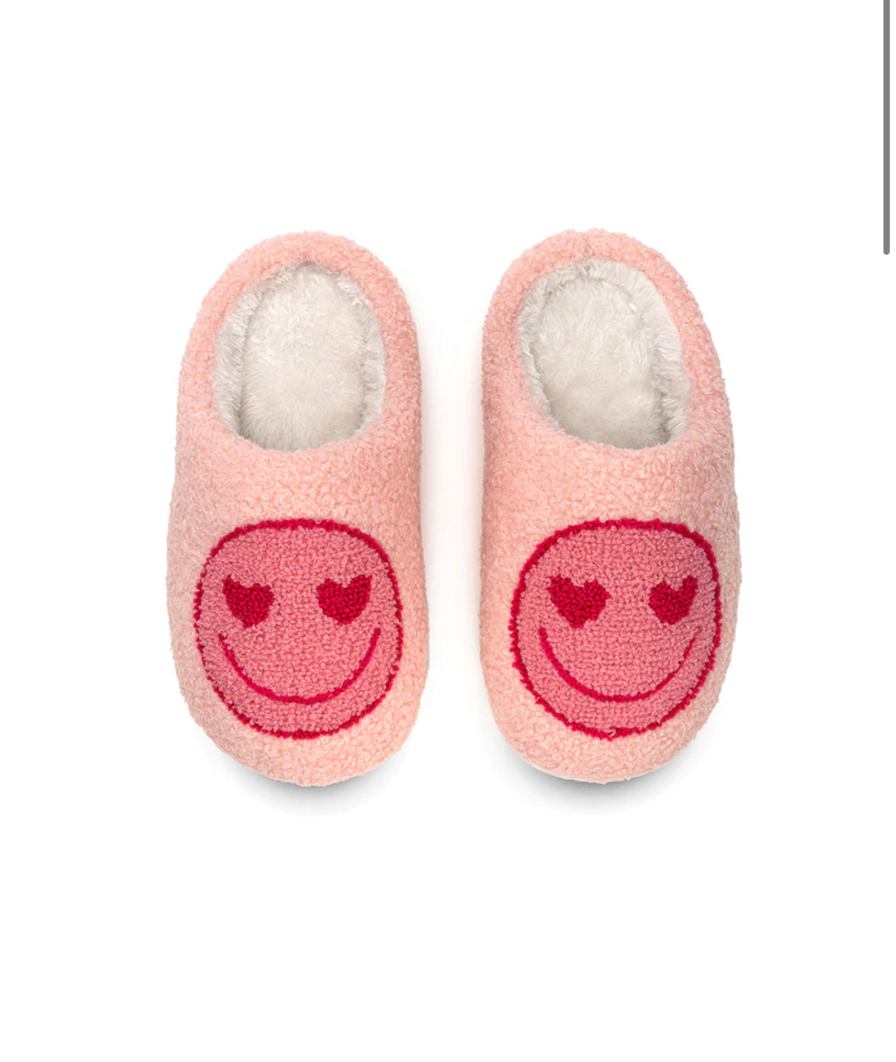 Kids Pink Happy Slippers