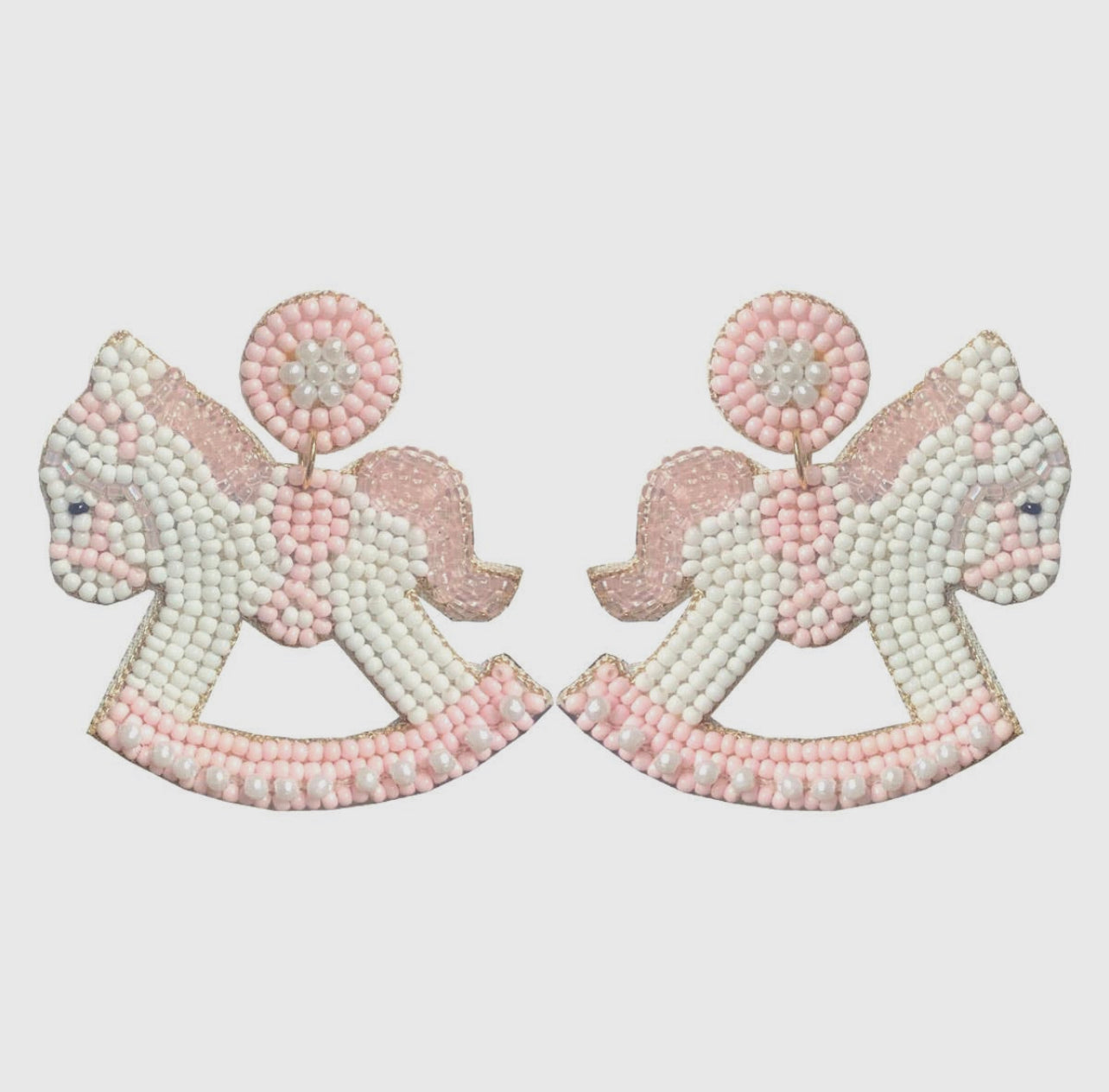 Light Pink Rockabye Baby Earrings