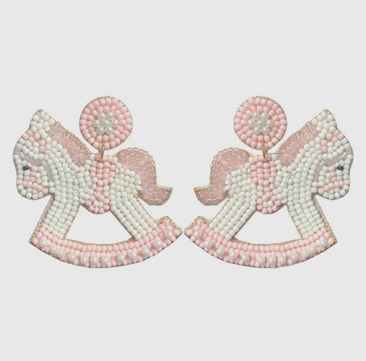 Light Pink Rockabye Baby Earrings