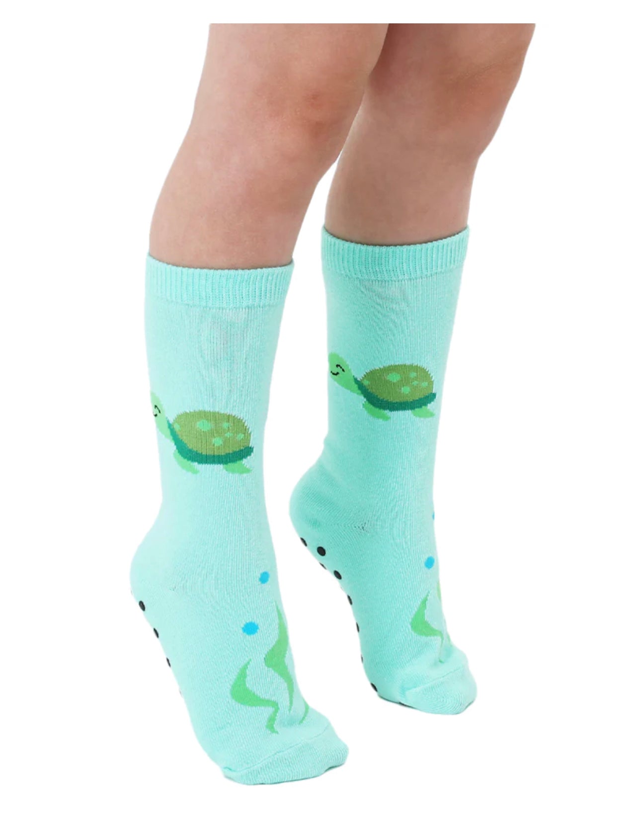 Turtle 3D Kids Crew Socks