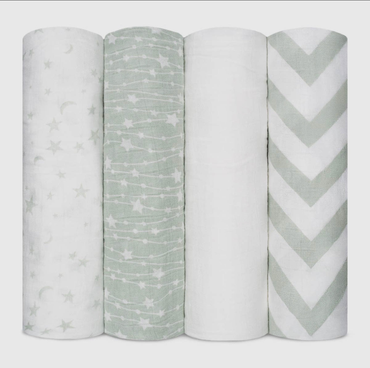 Baby Muslin Swaddle Blankets-4 pack