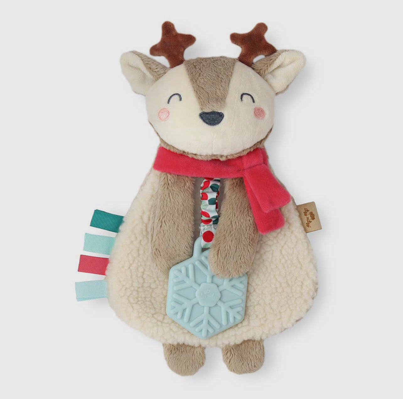 Holiday Itzy Lovey Plush and Teether Toy