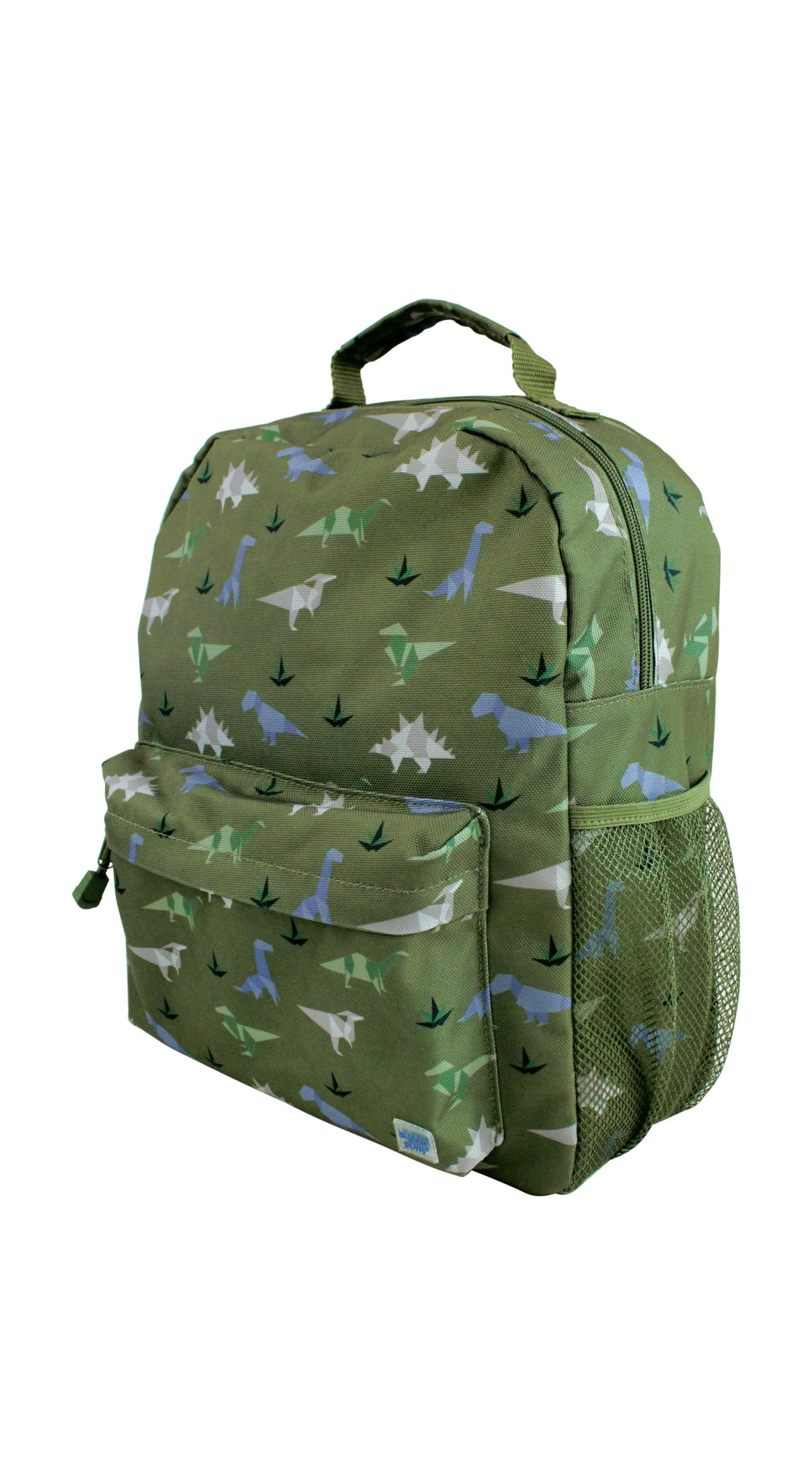 Origami Dino Boys Canvas Backpack