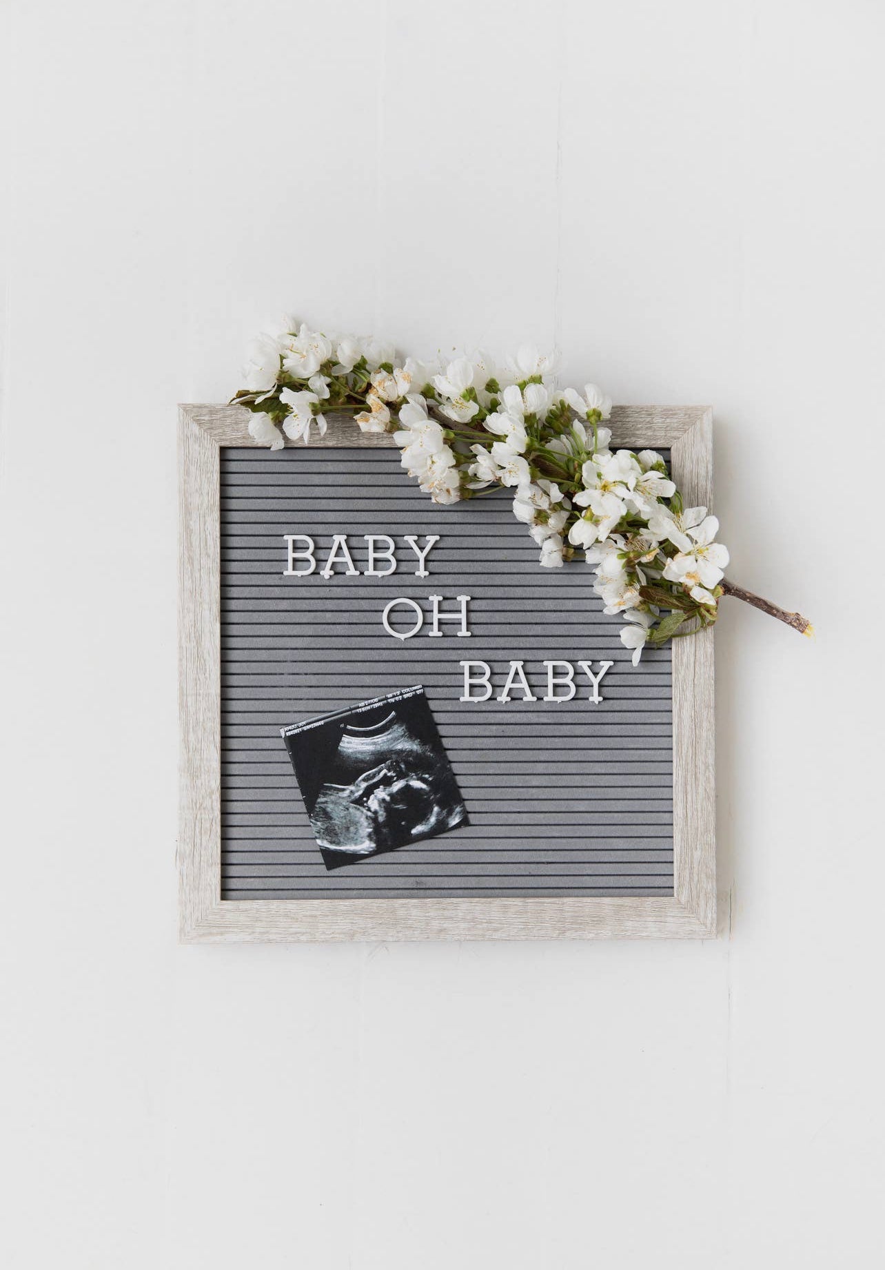 Rustic Wooden Letterboard Set