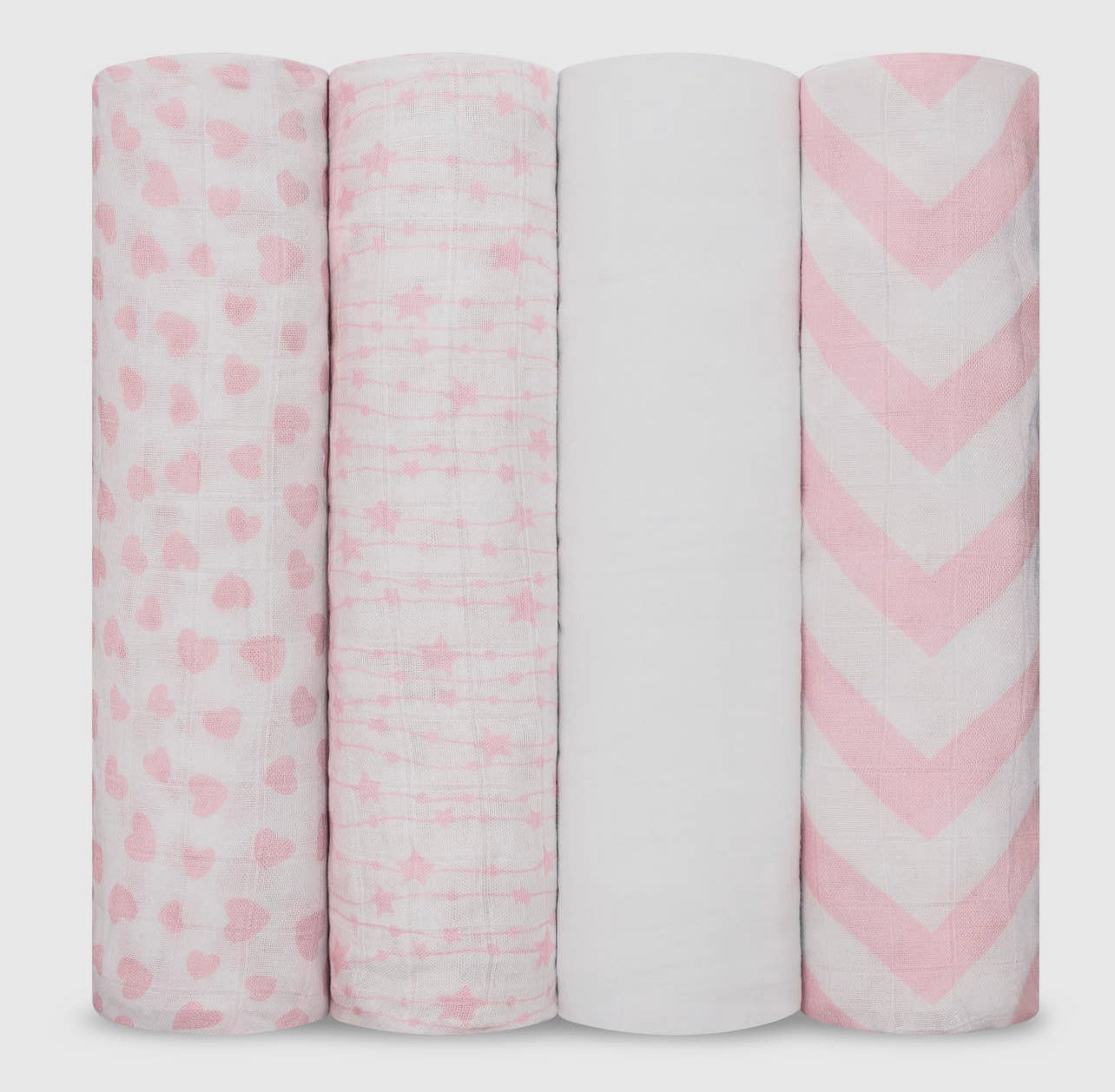 Baby Muslin Swaddle Blankets-4 pack