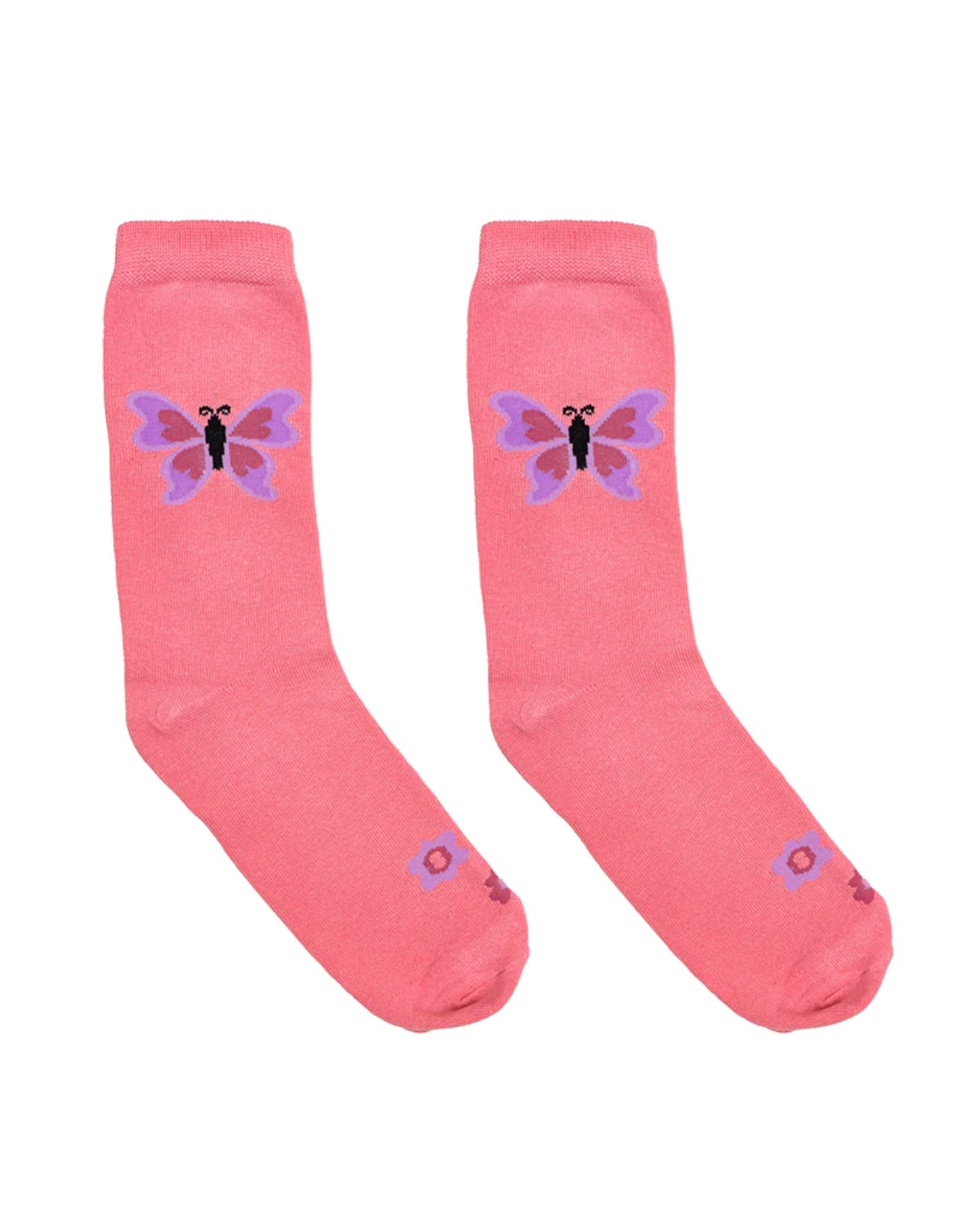 Butterfly Crew Sock