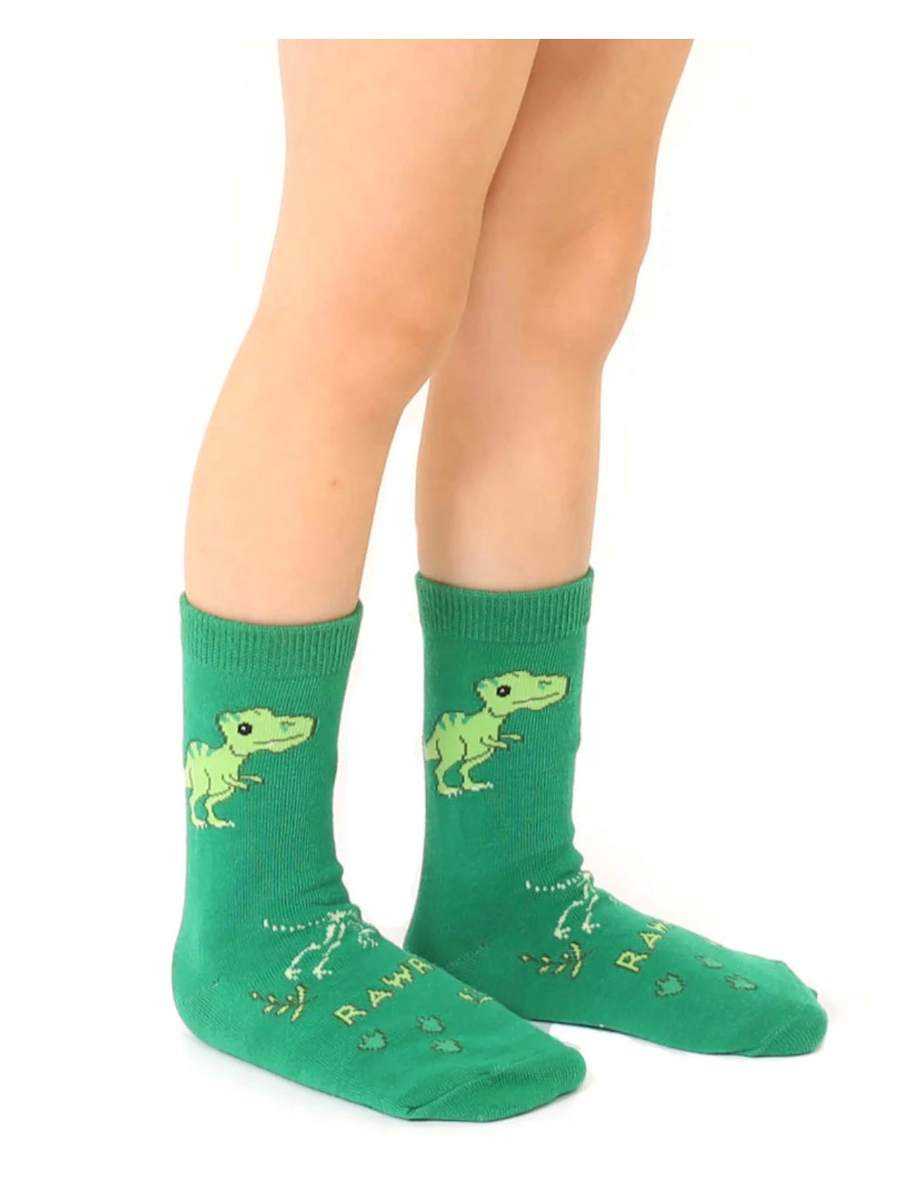 Dino 3D Kids Crew Sock