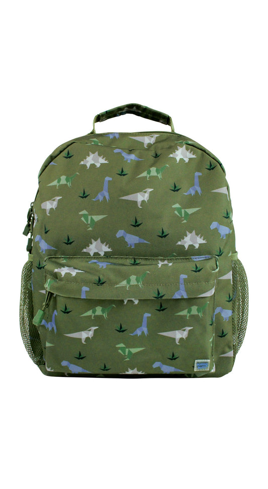 Origami Dino Boys Canvas Backpack