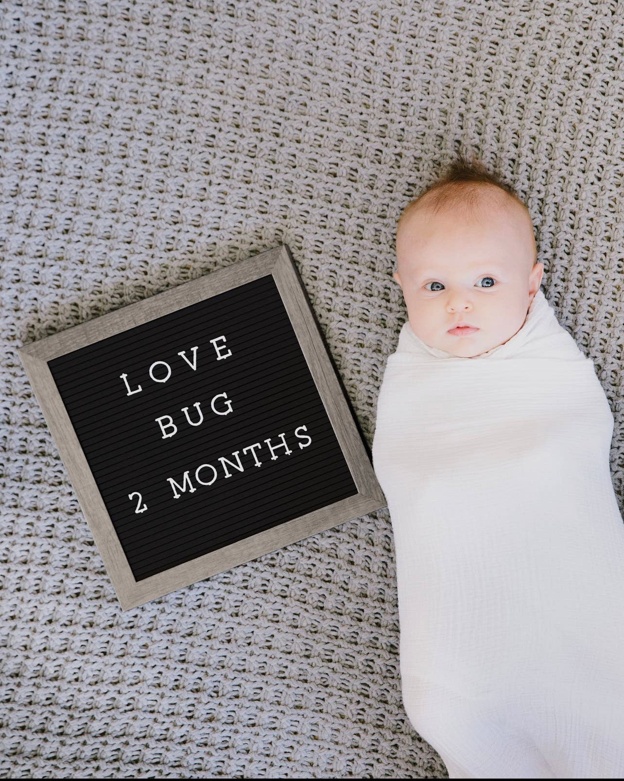 Rustic Wooden Letterboard Set