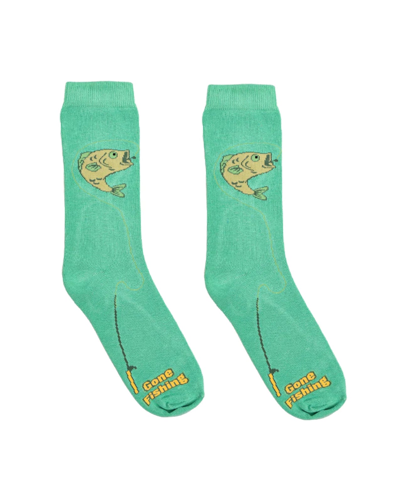 Fish 3D Crew Sock